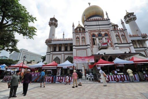 Vendors sell Muslim food during the month of Ramadan in front of the Sultan mosque in Singapore. Singapore's 2010 GDP per capita stood at $56,532, while Hong Kong ($45,301) -- the only other Asian economy in the top 10 that year -- was in fourth place