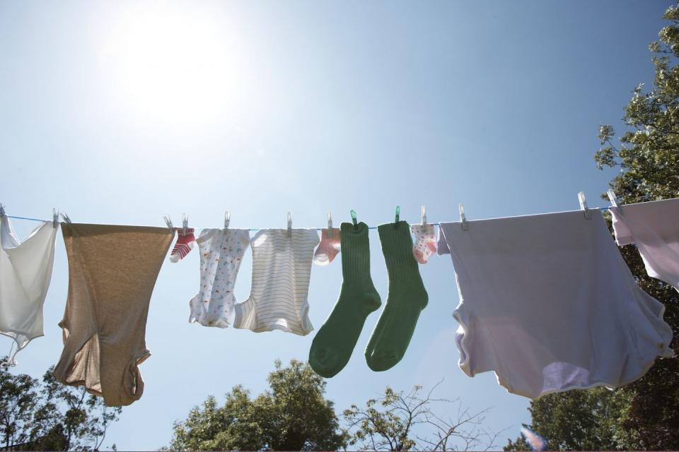 washing clothes too often