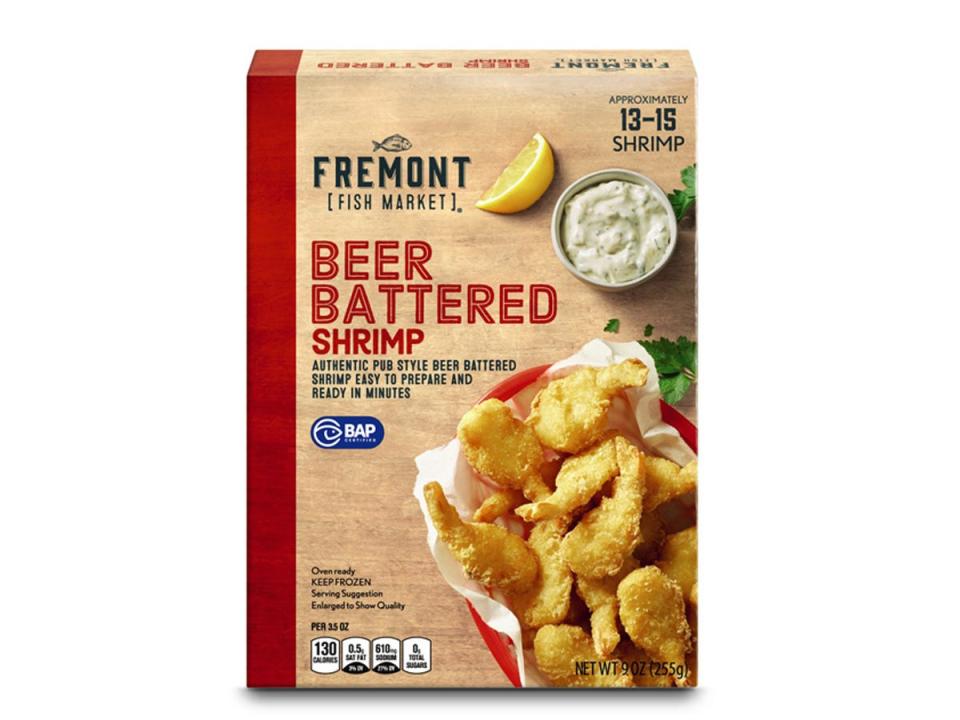 Fremont Fish Market beer-battered shrimp