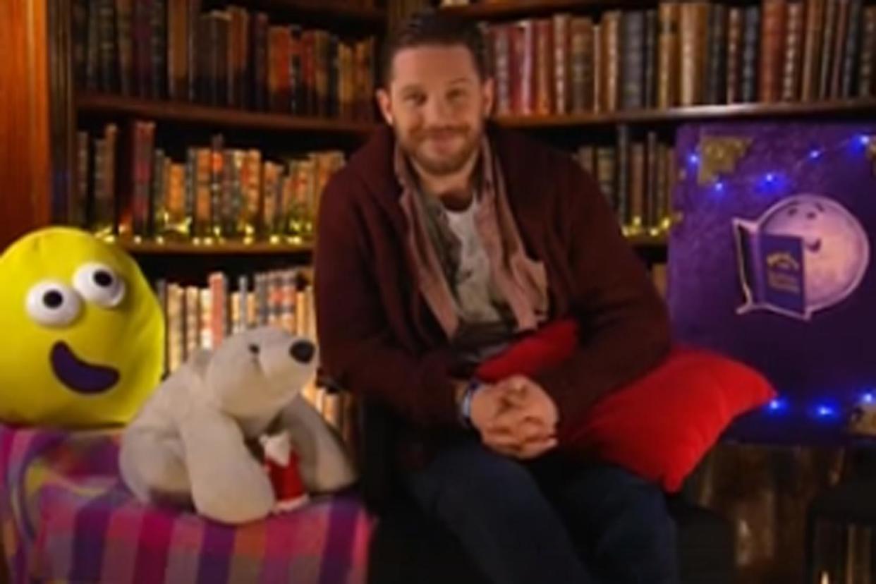 Teaser: Tom Hardy will read a story on Mother's Day: Cbeebies