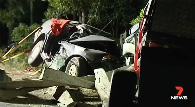 Ms Thompson died last Semptember when the car Anthony Dixon was driving collided with another. Source: 7News