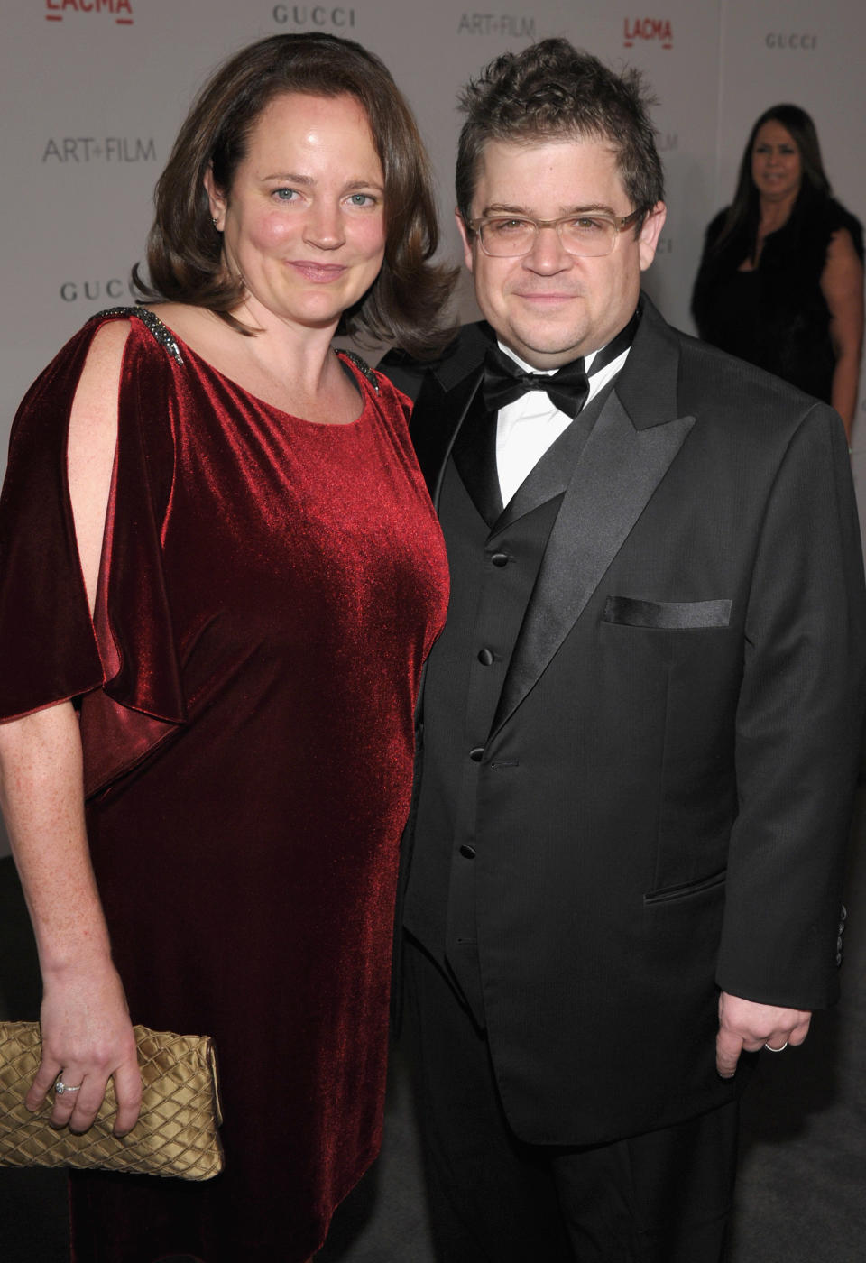 Patton Oswalt and Michelle McNamara make an appearance on Nov. 5, 2011, in Los Angeles. (Photo: John Shearer/Getty Images for LACMA)