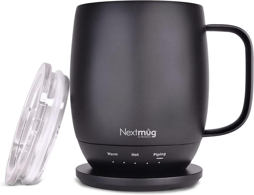 Nextmug self heating coffee mug.