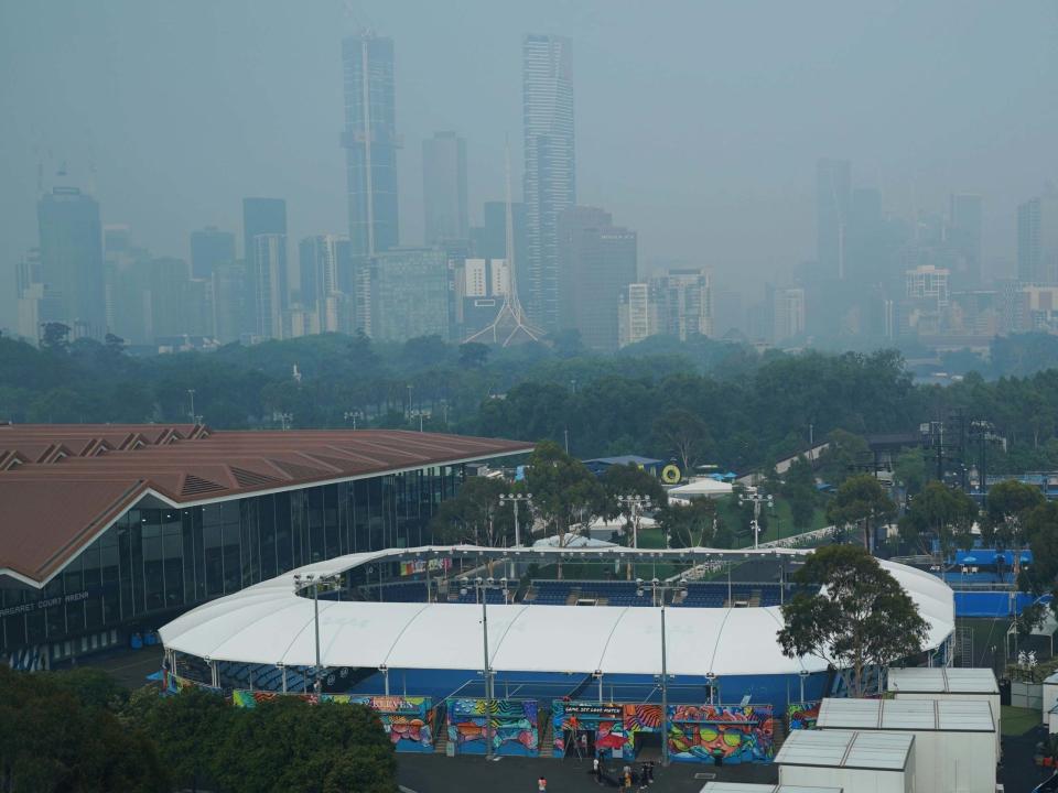 Melbourne has been engulfed in a cloud of smoke due to the bushfires: EPA