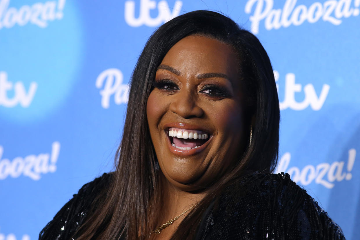 Alison Hammond attends the ITV Palooza 2022 on November 15, 2022 in London, England. (Photo by Lia Toby/Getty Images)