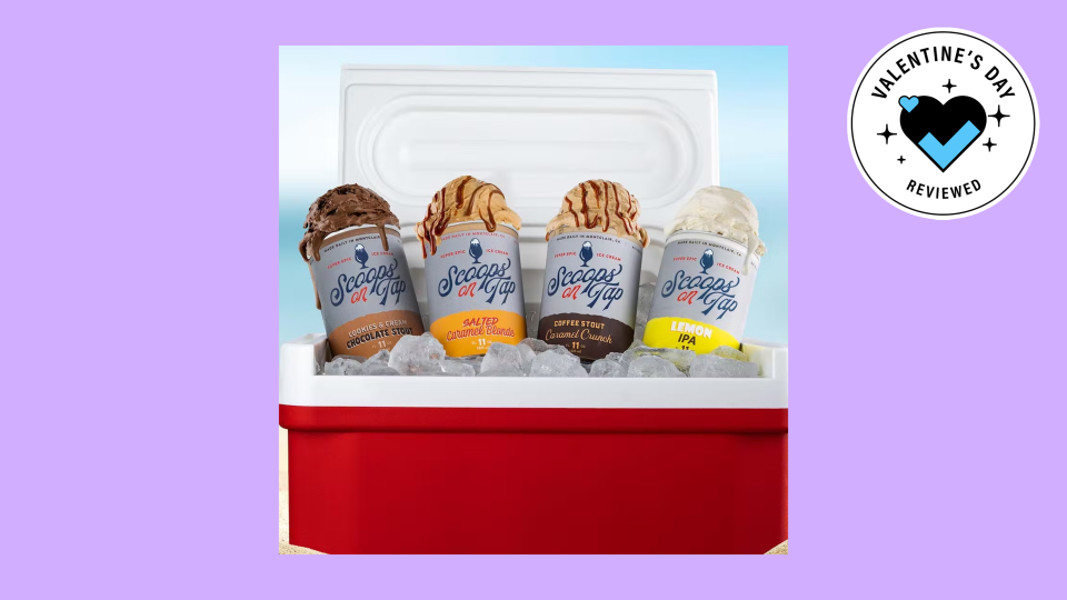 Best beer gifts for Valentine’s Day: Scoops on Tap craft beer-infused ice cream