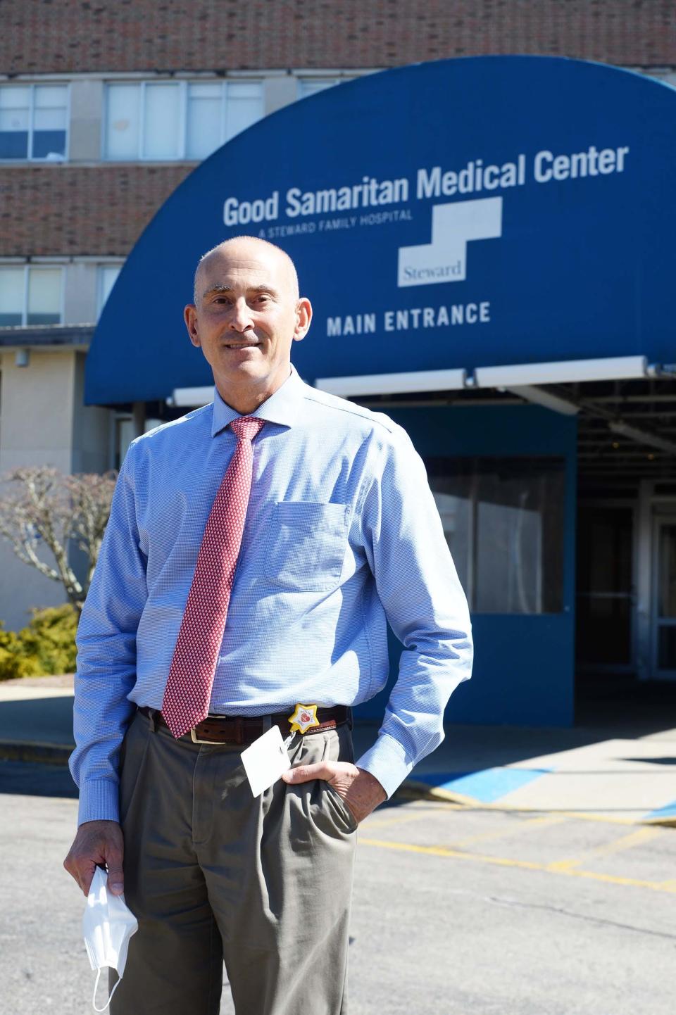 Kenneth Lawson, Good Samaritan Medical Center chief medical officer, is seen here on Friday, March 12, 2021.