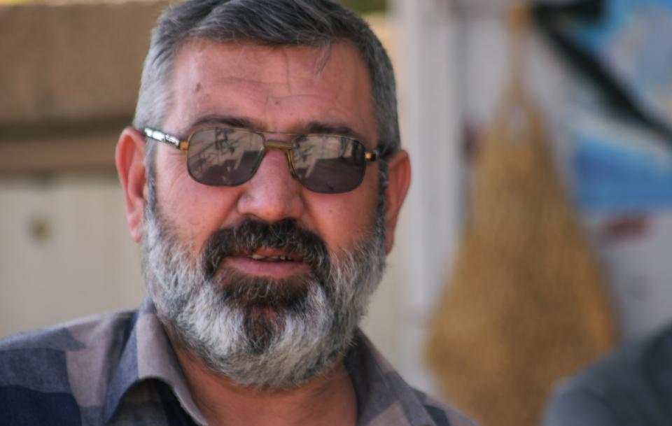 Mahjad, a teacher who didn't want to teach ISIS curriculum. (Photo: Ash Gallagher for Yahoo News)