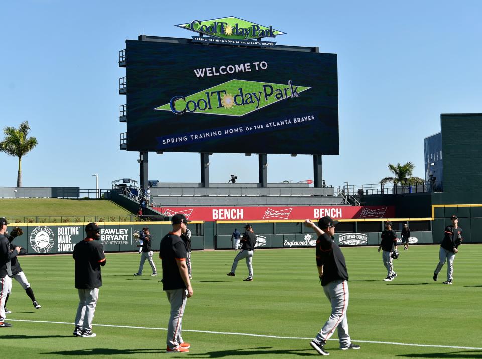 CoolToday Park in North Port is the spring training home of the Atlanta Braves.