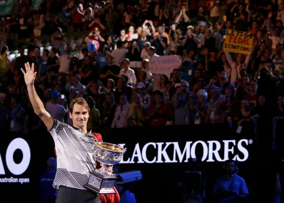 Roger Federer won the 2017 Australian Open after six months away from competition (Aaron Favila/AP) (AP)