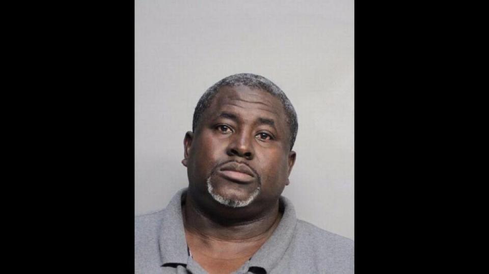 Wendell Alfredo Nibbs, a former physical education teacher at Brownsville Middle School, is pictured here in a mugshot from his first arrest in 2017. He pleaded guilty Jan. 23, 2020 to three counts of sexual activity with a child in familial or custodial authority.