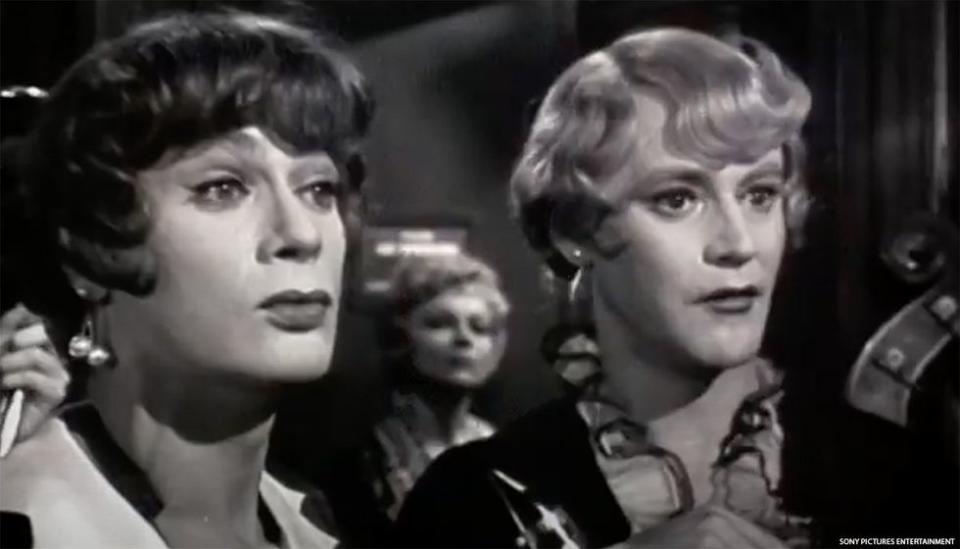 Tony Curtis and Jack Lemmon in Some Like It Hot