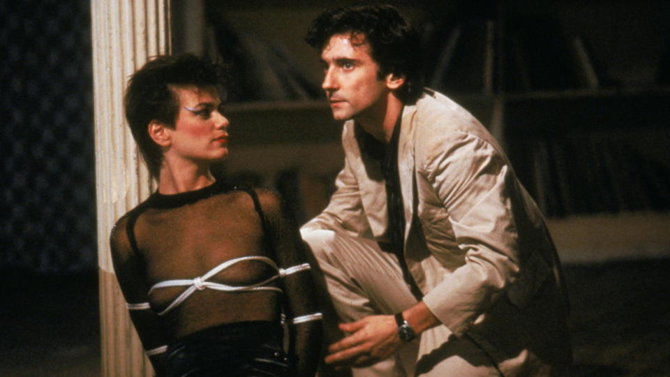 Linda Fiorentino and Griffin Dunne in Martin Scorsese's After Hours.