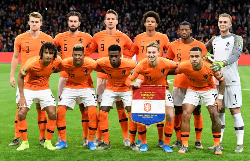 FILE PHOTO: Euro 2020 Qualifier - Group C - Netherlands v Estonia