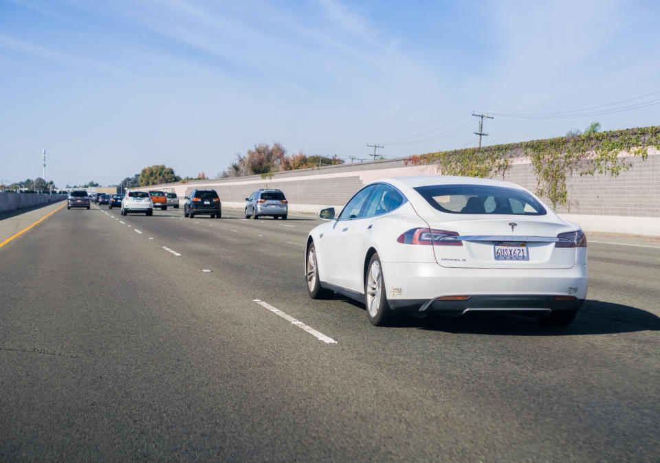 Vehicle companies are big fans of marking achievements by mileage. Google's