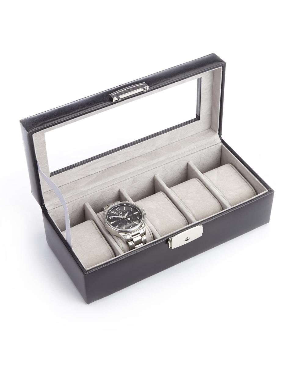 Five Slot Watch Box