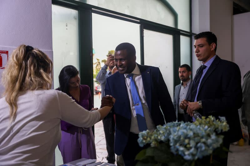 Burundi-born ex-officer seeks to be Greece's first Black MP