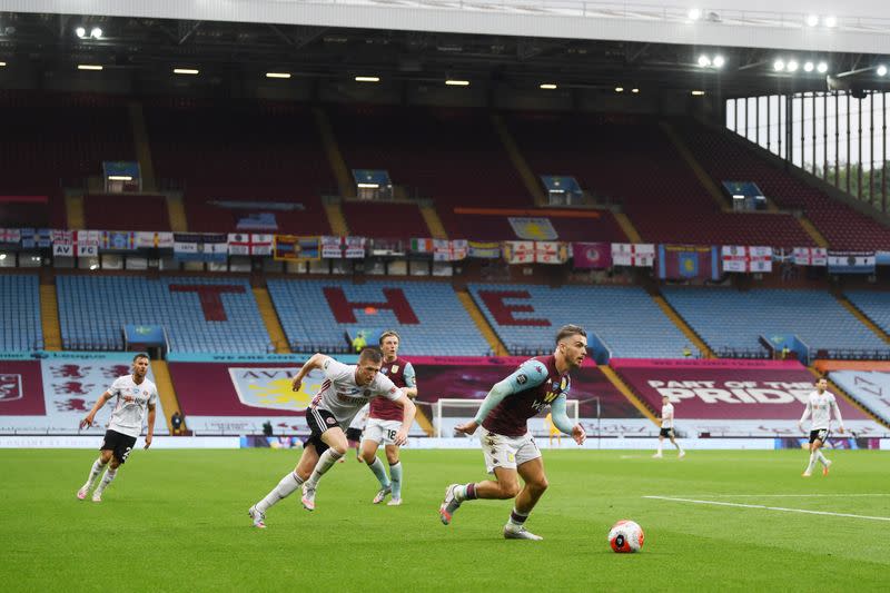 Premier League - Aston Villa v Sheffield United