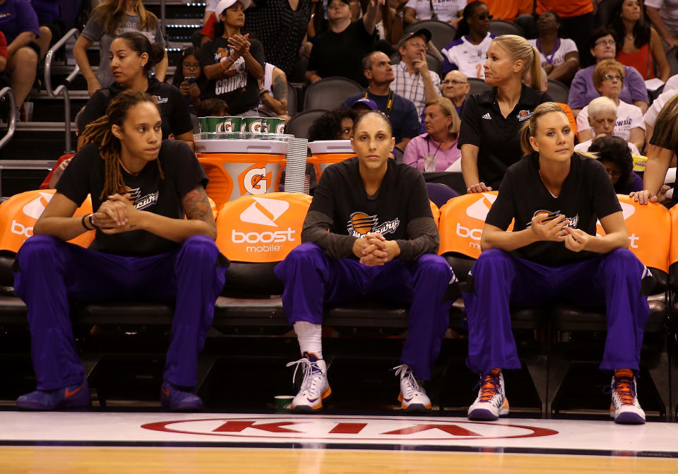 Brittney Griner, Diana Taurasi, Penny Taylor