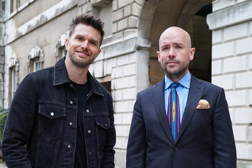 Joel Dommett and Tom Allen