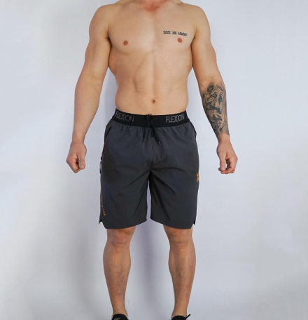 <p>These workout shorts are not only stylish, but they’re practical too. They won’t split no matter how many <span>squats</span> your man does in the gym. Source: <a rel="nofollow noopener" href="https://flexiongear.com/collections/squatproof-2-0/products/flexion-squatproof-3-0-storm-grey" target="_blank" data-ylk="slk:Flexion;elm:context_link;itc:0;sec:content-canvas" class="link ">Flexion</a> </p>