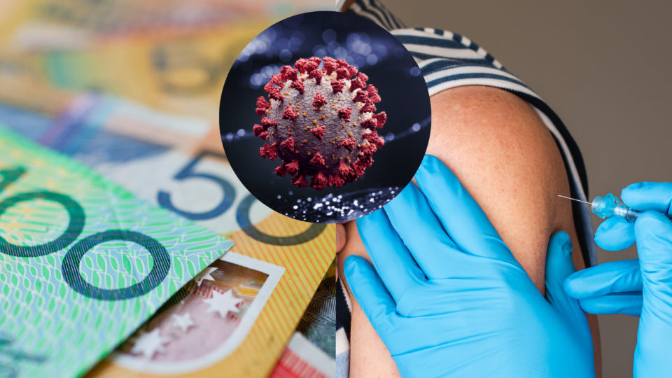 Australia's COVID-19 vaccination rate has been painfully slow. Source: Getty/Yahoo Finance