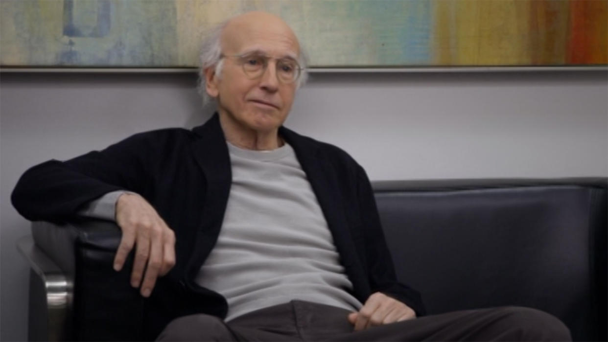  Larry David on curb your enthusiasm. 