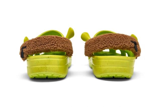Crocs Unisex Classic Shrek Clogs, Lime Punch, 2 US
