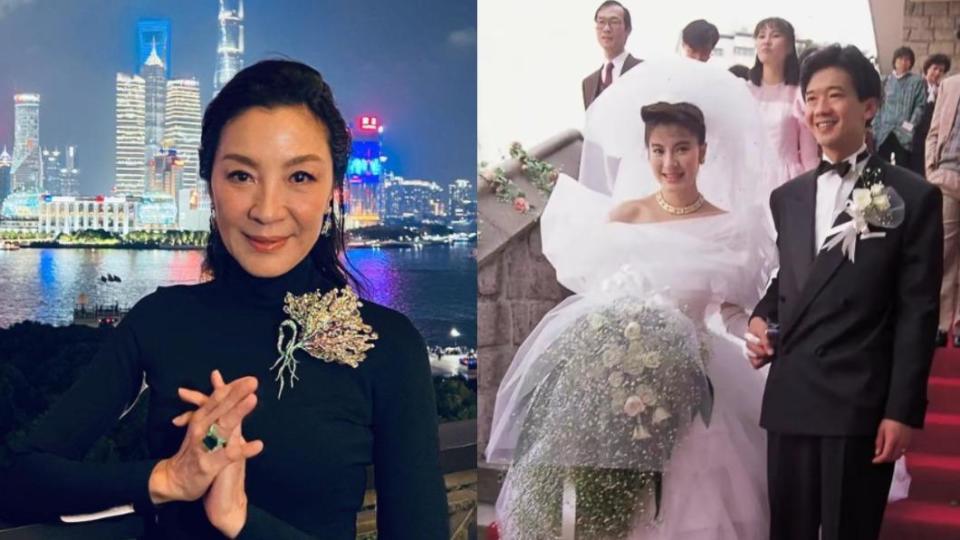 楊紫瓊揭露與前夫潘迪生婚姻失和內幕。（圖／翻攝自楊紫瓊IG、芒果捞小萌主微博）