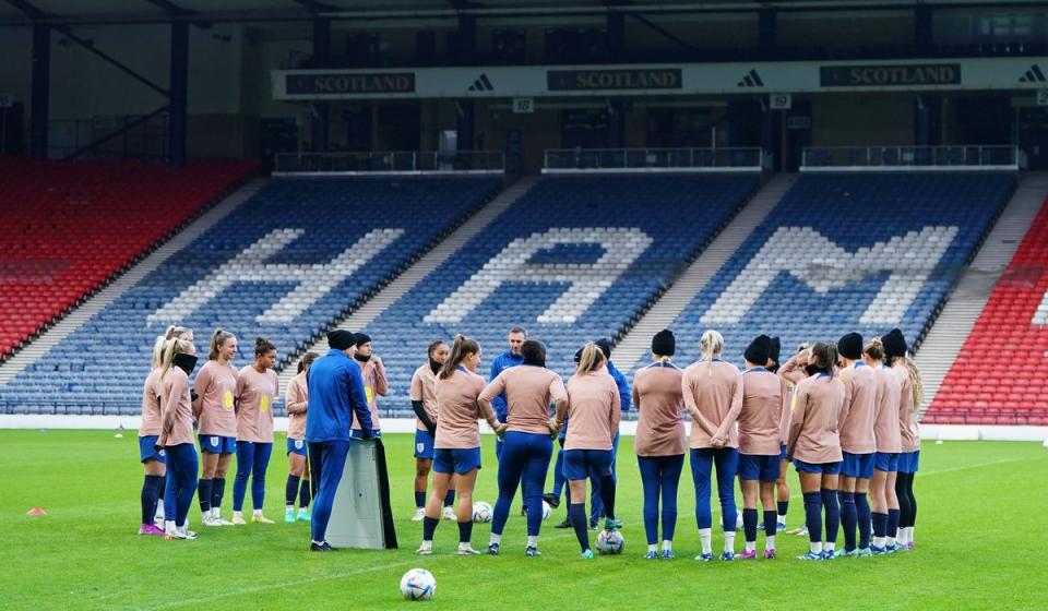 The England squad (Getty Images)