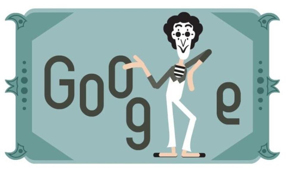 Marcel Marceau is celebrated in today’s Google Doodle (Google Doodle)