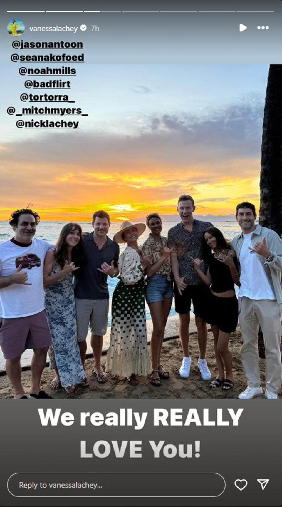 NCIS: Hawai’i cast posing for a photo together and similing in Hawai'i.