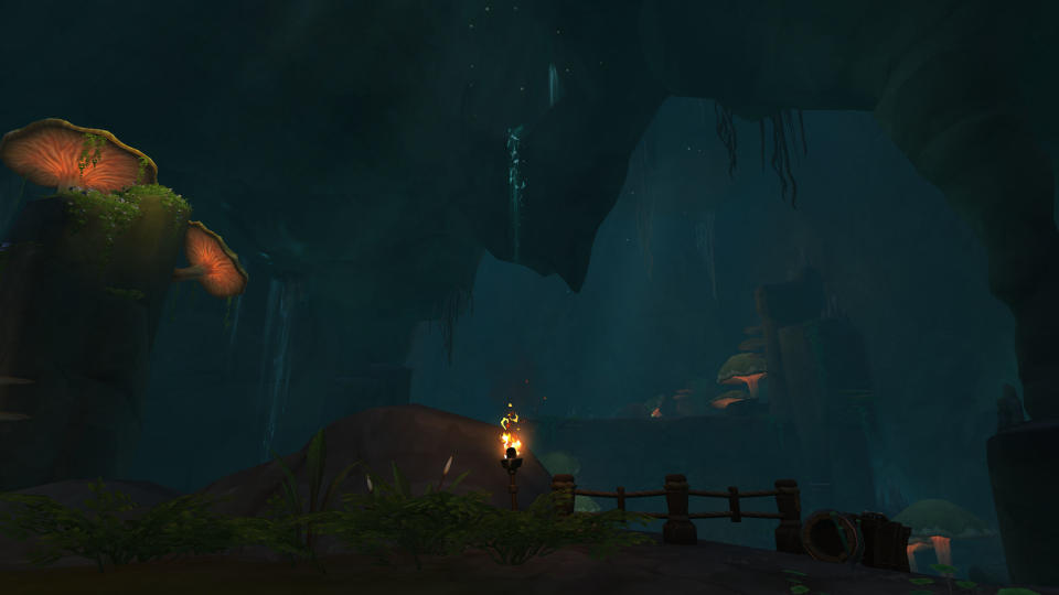 An image of a delve from the alpha test of World of Warcraft: The War Within.