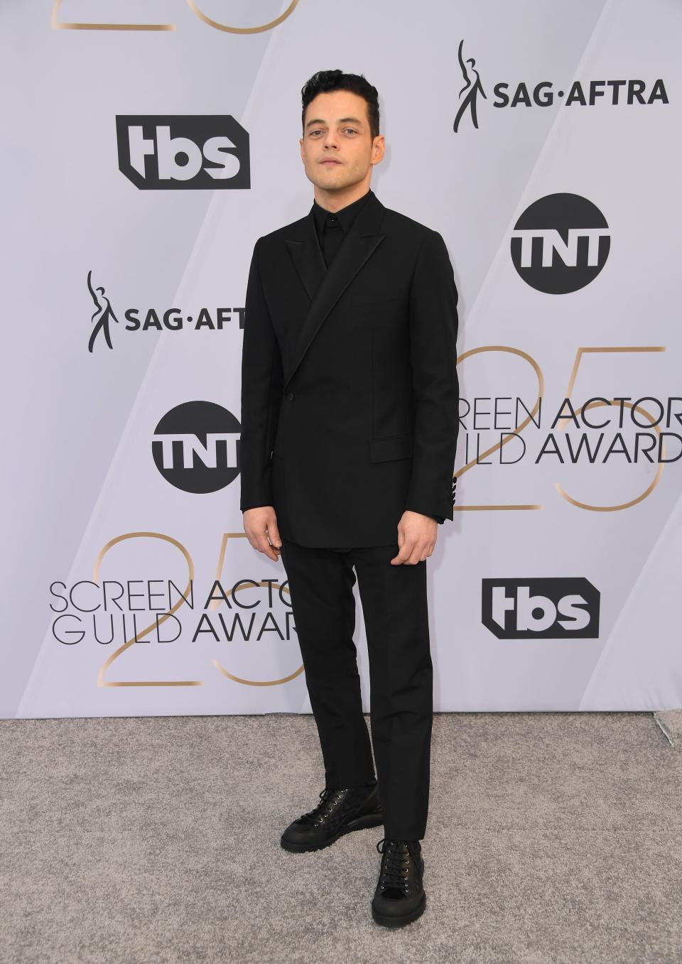 <h1 class="title">Rami Malek in Dior Men</h1><cite class="credit">Photo: Getty Images</cite>