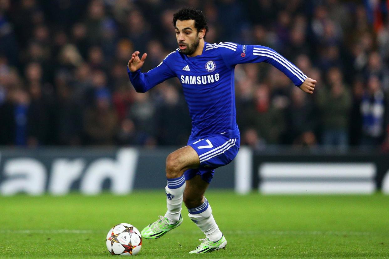 Limited: Mohamed Salah made just 19 appearances for Chelsea: Getty Images