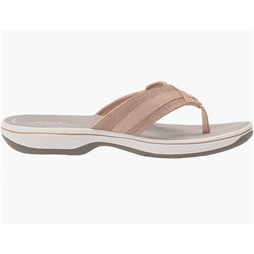 2) Clarks Women's Breeze Sea Flip Flop