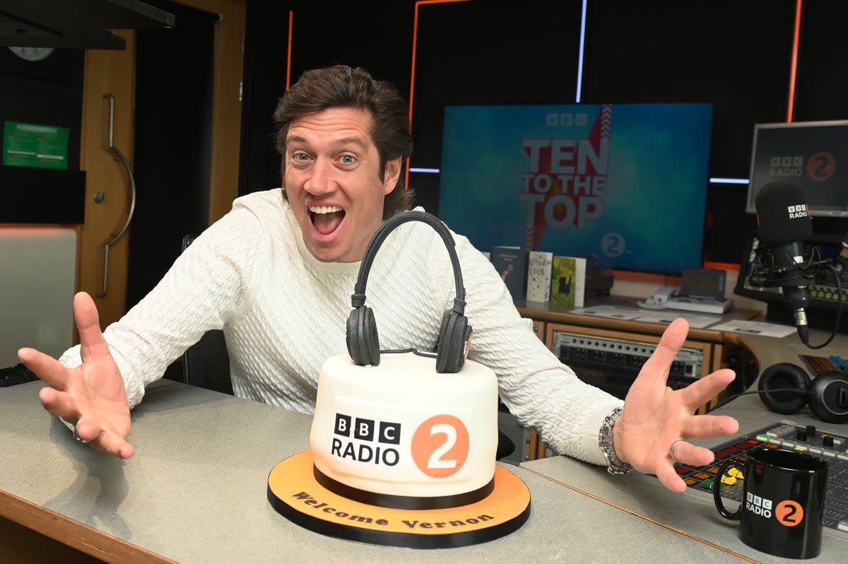 Vernon Kay shares nerves ahead of first BBC Radio 2 show  (BBC)