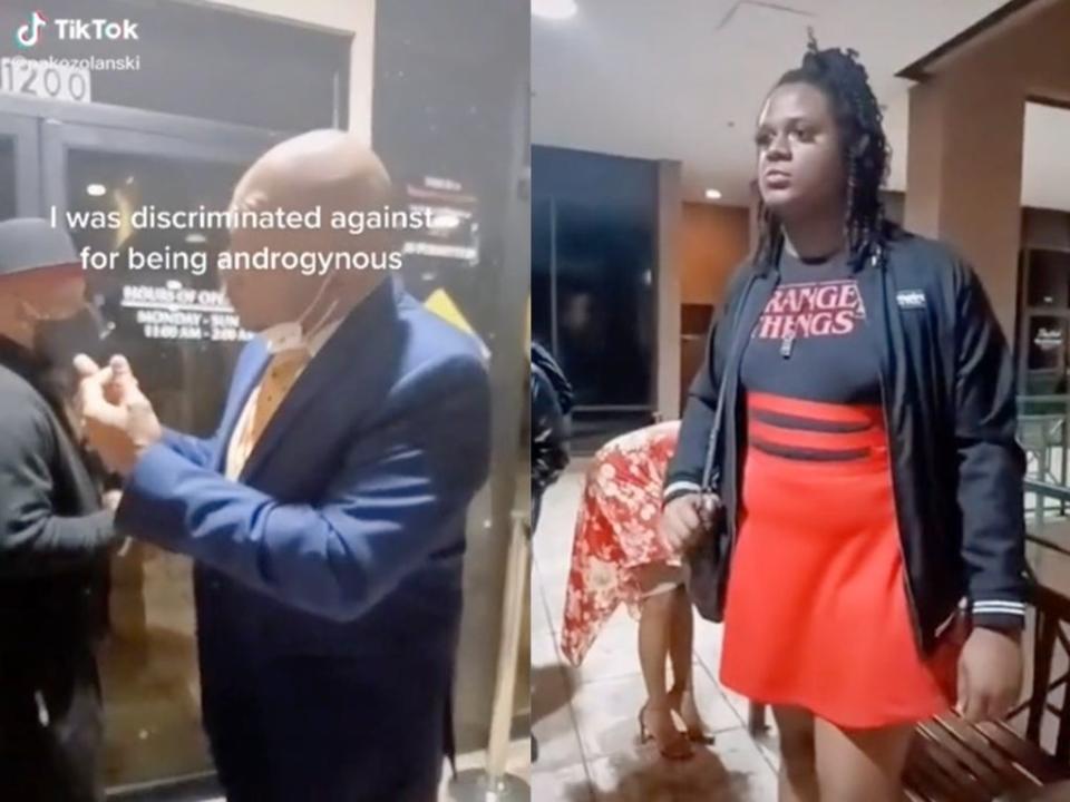 TikToker reveals they were ‘discriminated’ against because they did not ‘dress their gender’  (TikTok / @pakozolanski)