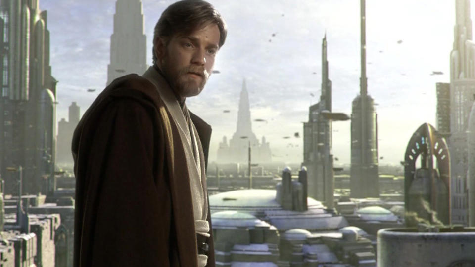 Obi-Wan… new spin-off movie in the pipeline – Credit: Lucasfilm