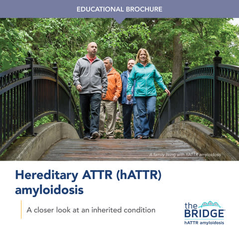 Educational brochure about hereditary ATTR (hATTR) amyloidosis