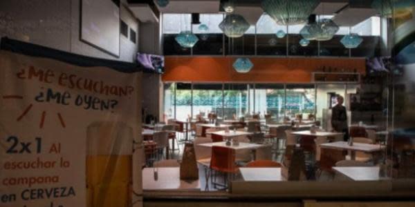 Coronavirus provoca que 2 de cada 10 restaurantes en México no vuelvan abrir  