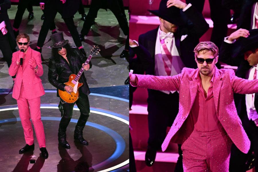 Ryan Gosling sorprende al interpretar “Im just Ken” en los Oscars 2024 junto a Slash