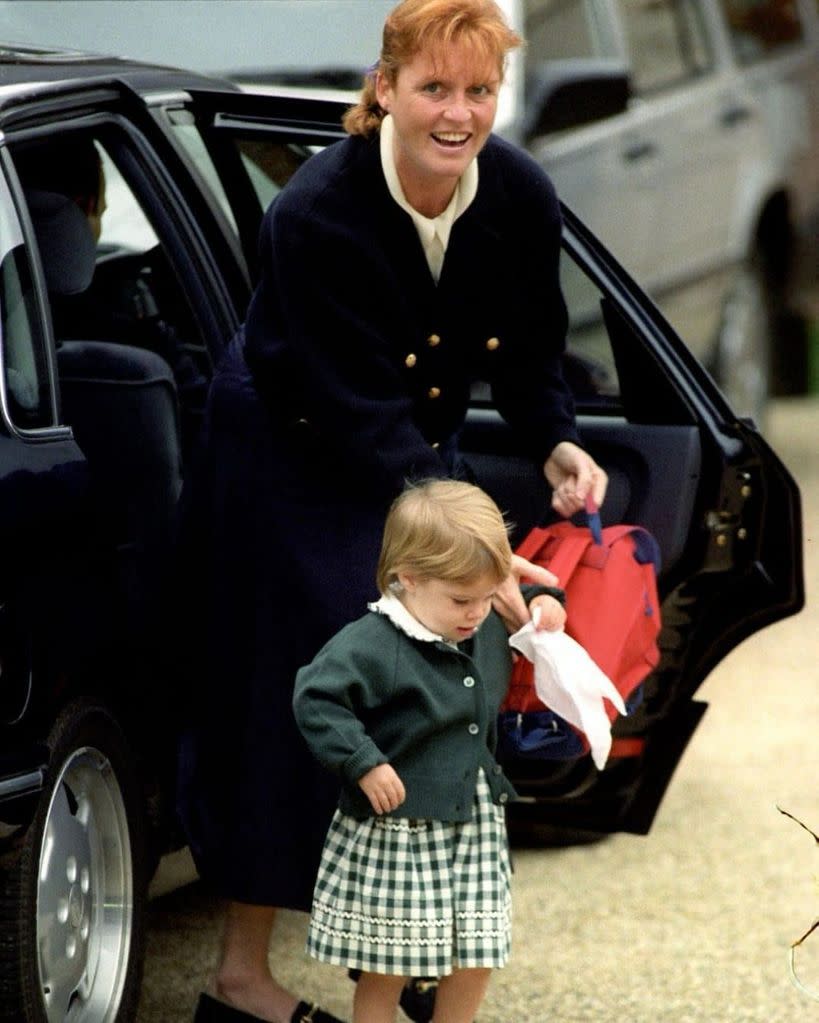 Sarah Ferguson y Eugenia de York