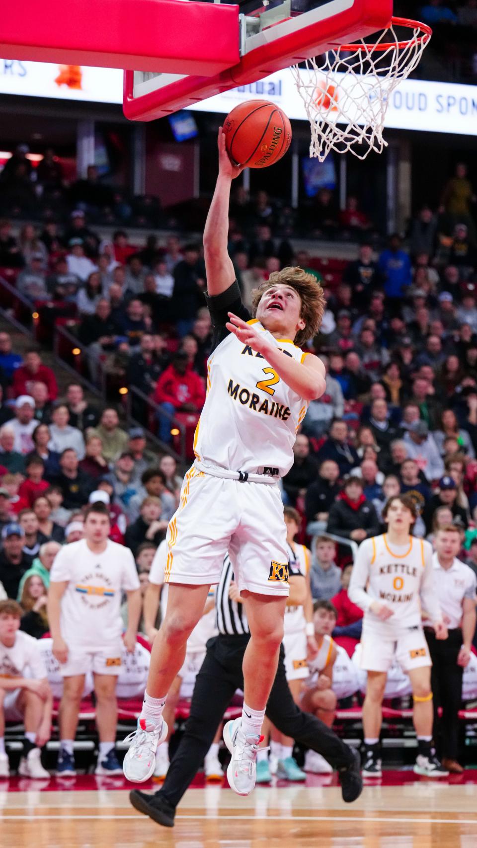 Drew Wagner was a key player in Kettle Moraine's run to the 2023 state tournament but made his first appearance of this season in the sectional final after recovering from surgery for a football injury.
