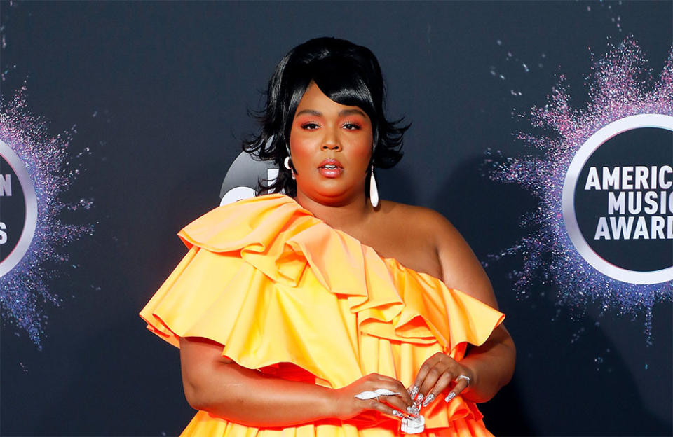 Lizzo made headlines (and several internet memes) with the tiny purse she carried at the 2019 American Music Awards. She paired the Valentino micro-purse with a show-stopping peach, ruffle dress.