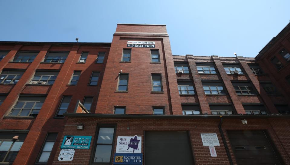 The Hungerford Building on East Main Street in Rochester Friday, July 15, 2022. 