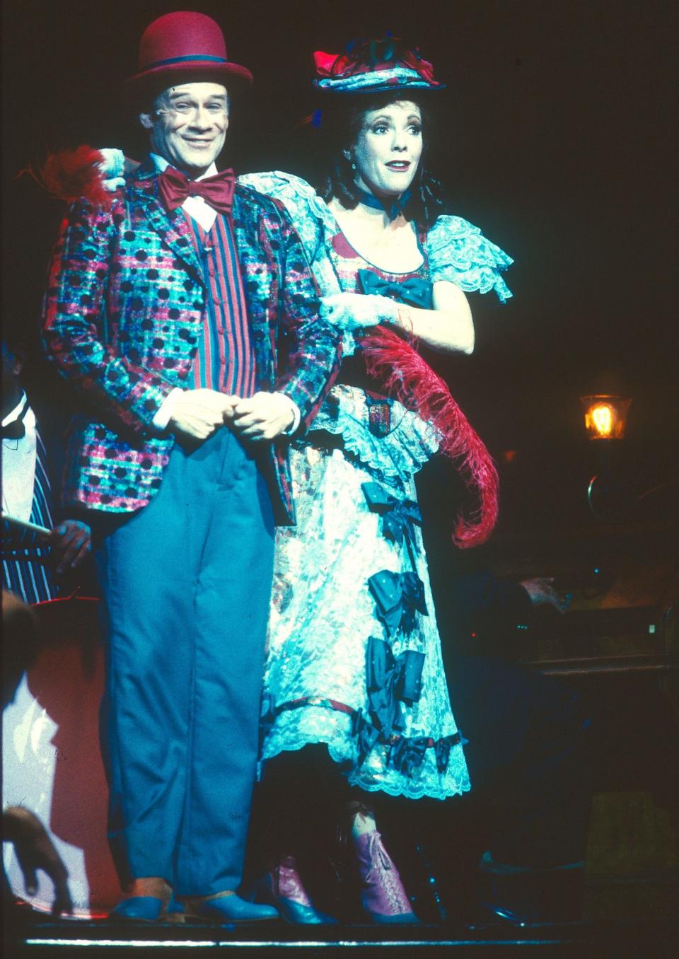 Clare Leach and Joel Blum in the musical Show boat at the Prince Edward Theatre, London - Alastair Muir/Shutterstock