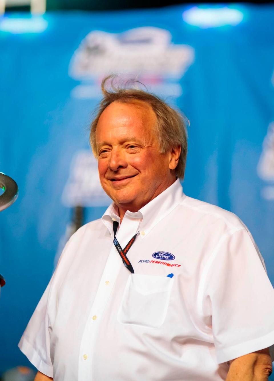 Edsel Ford II will be inducted into the North Carolina Auto Racing Hall of Fame “Walk of Fame” in Mooresville NC on Tuesday, Oct. 3, 2023.