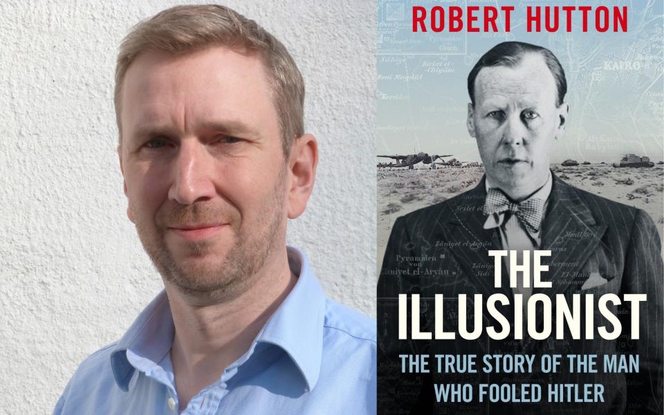 Robert Hutton, author of The Illusionist