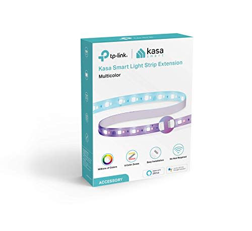 Kasa Smart LED Light Strip Extension only for KL430, 3.3 ft. Long, Cannot Work Independently, 2…